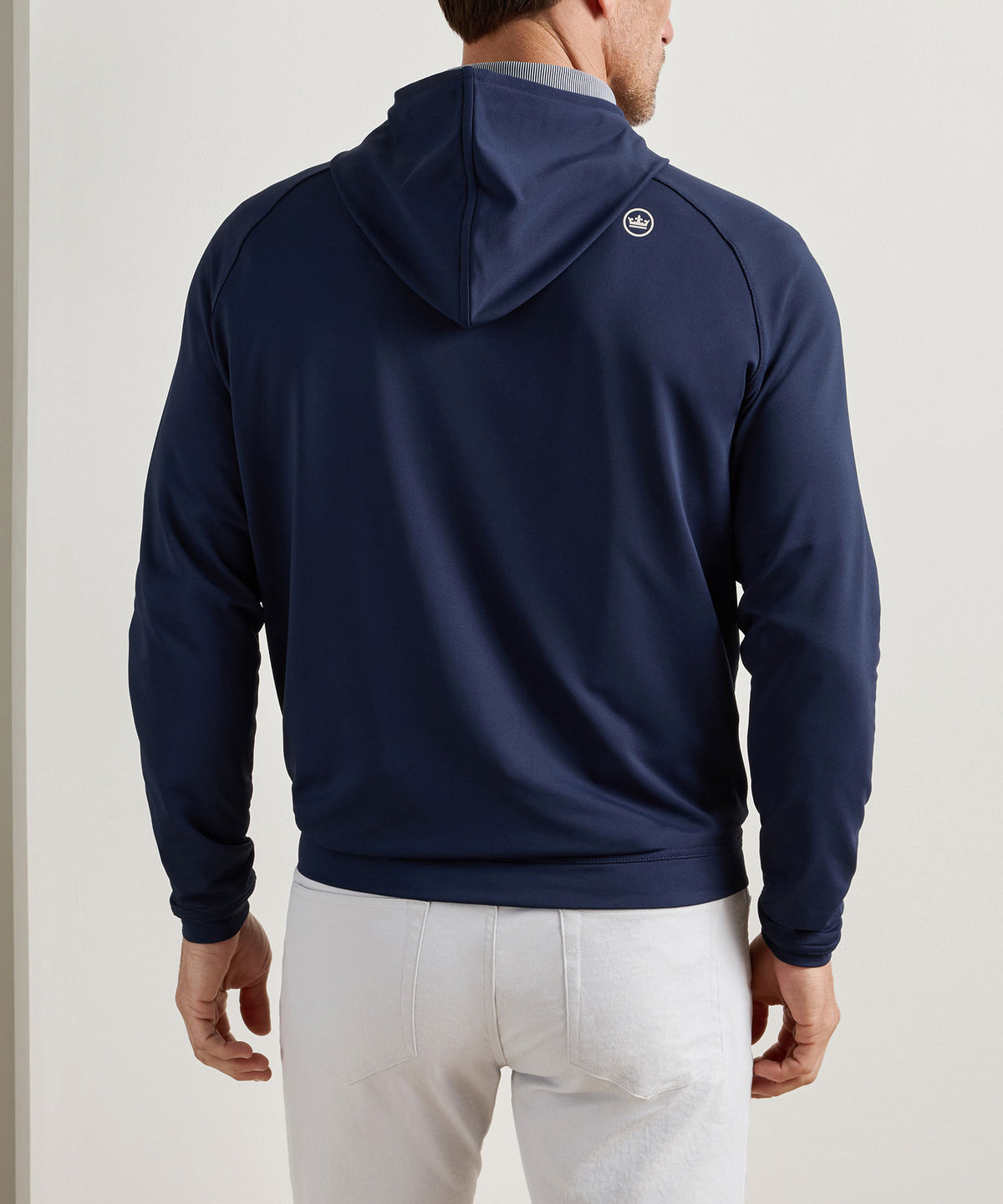 Peter Millar Long Sleeve Pine Performance Hoodie Pullover, Men's Big & Tall