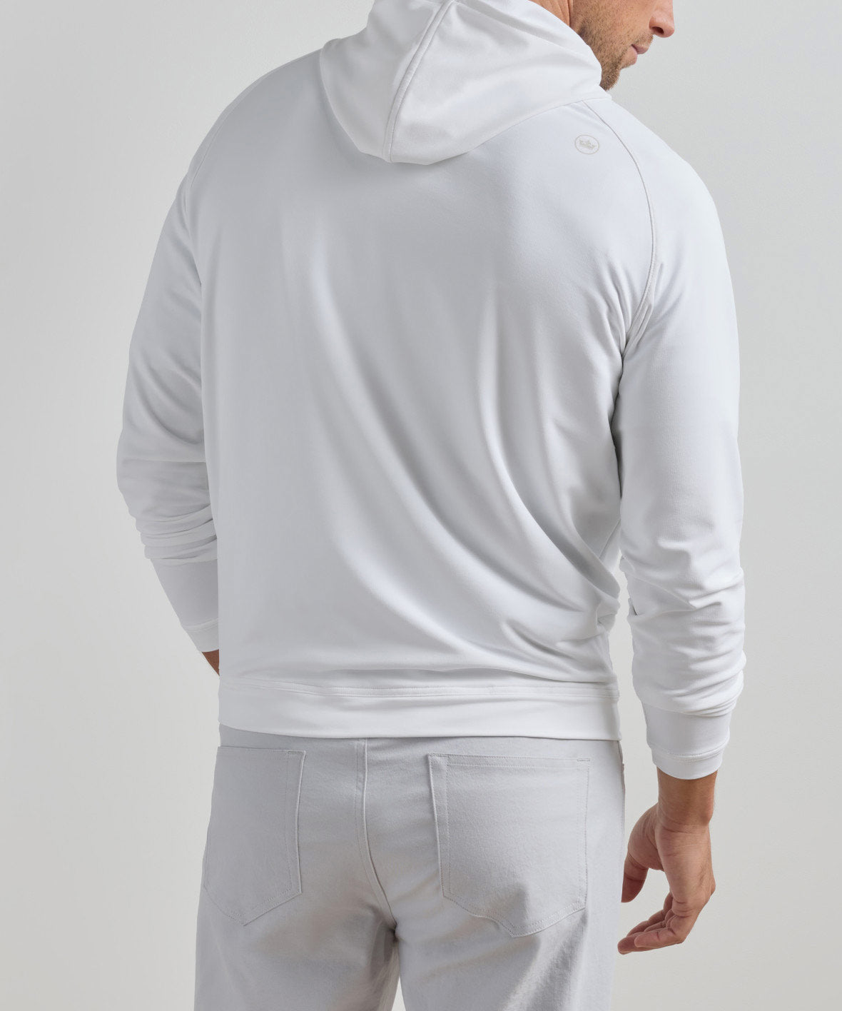 Peter Millar Long Sleeve Pine Performance Hoodie Pullover, Men's Big & Tall