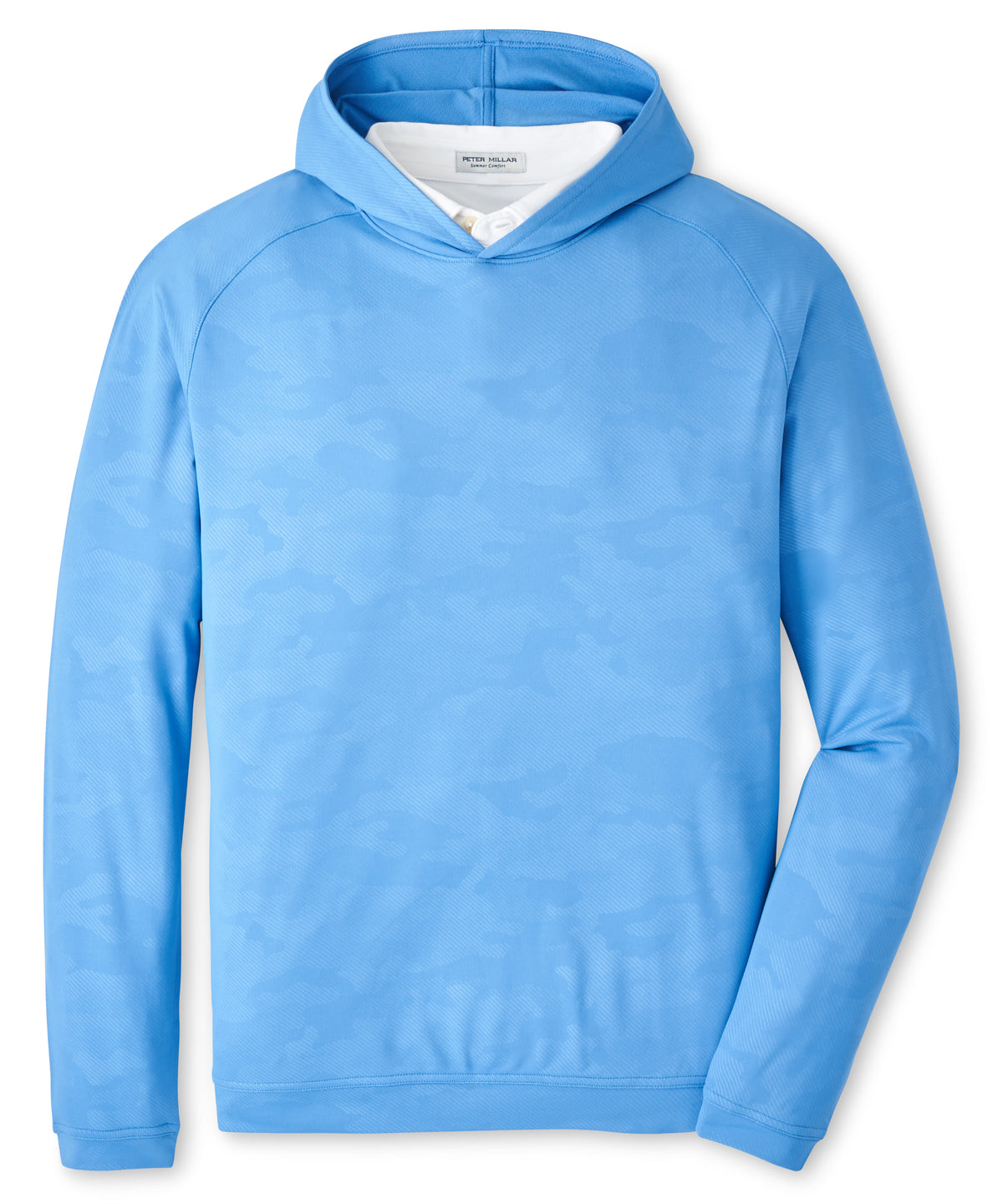 Peter Millar Long Sleeve Pine Performance Hoodie Pullover, Men's Big & Tall