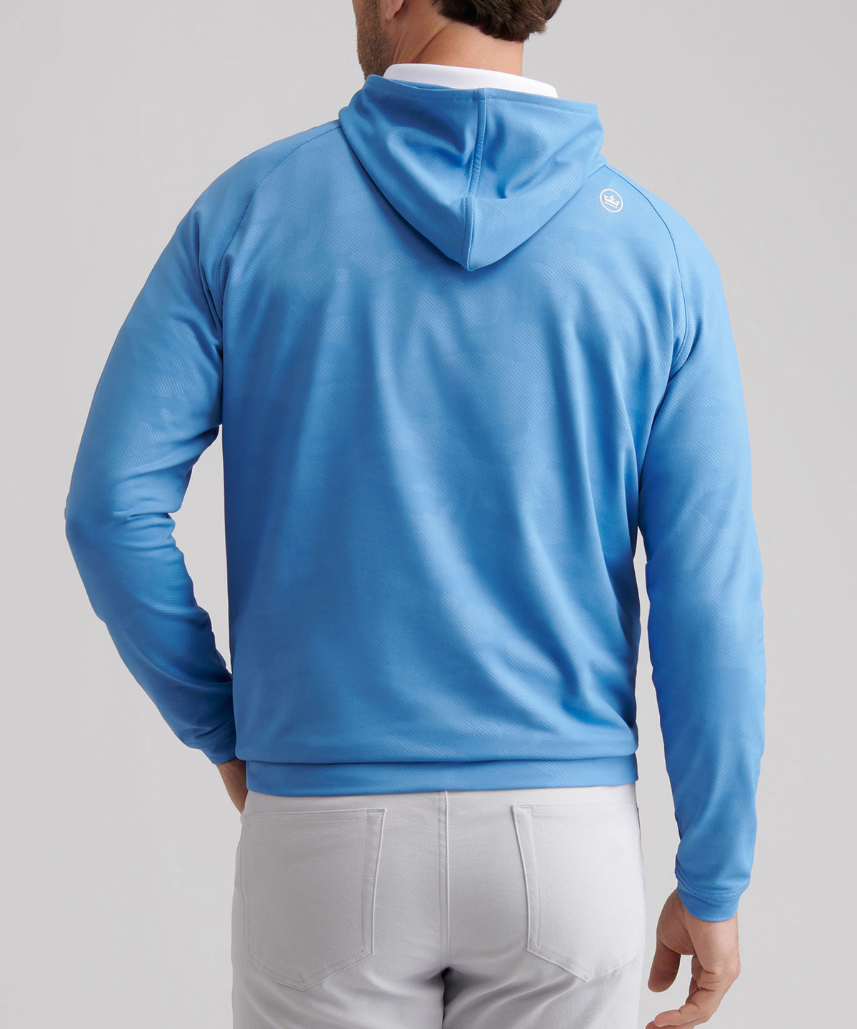 Peter Millar Long Sleeve Pine Performance Hoodie Pullover, Men's Big & Tall