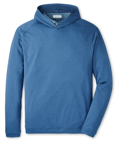 Peter Millar Long Sleeve Pine Performance Hoodie Pullover, Men's Big & Tall