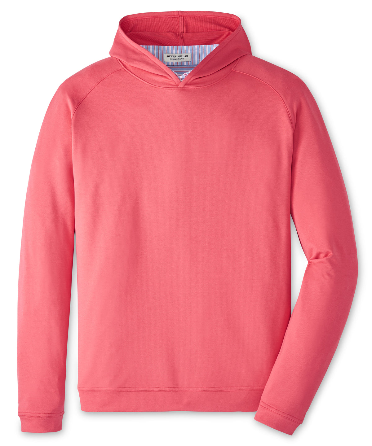 Peter Millar Long Sleeve Pine Performance Hoodie Pullover, Men's Big & Tall