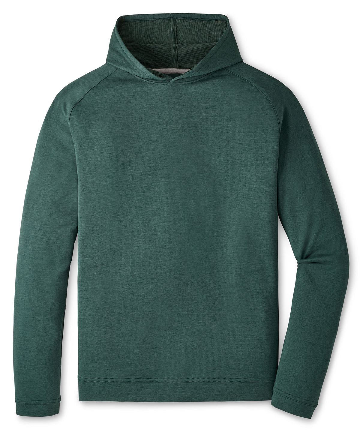 Peter Millar Long Sleeve Pine Performance Hoodie Pullover - Pine Brook, Men's Big & Tall