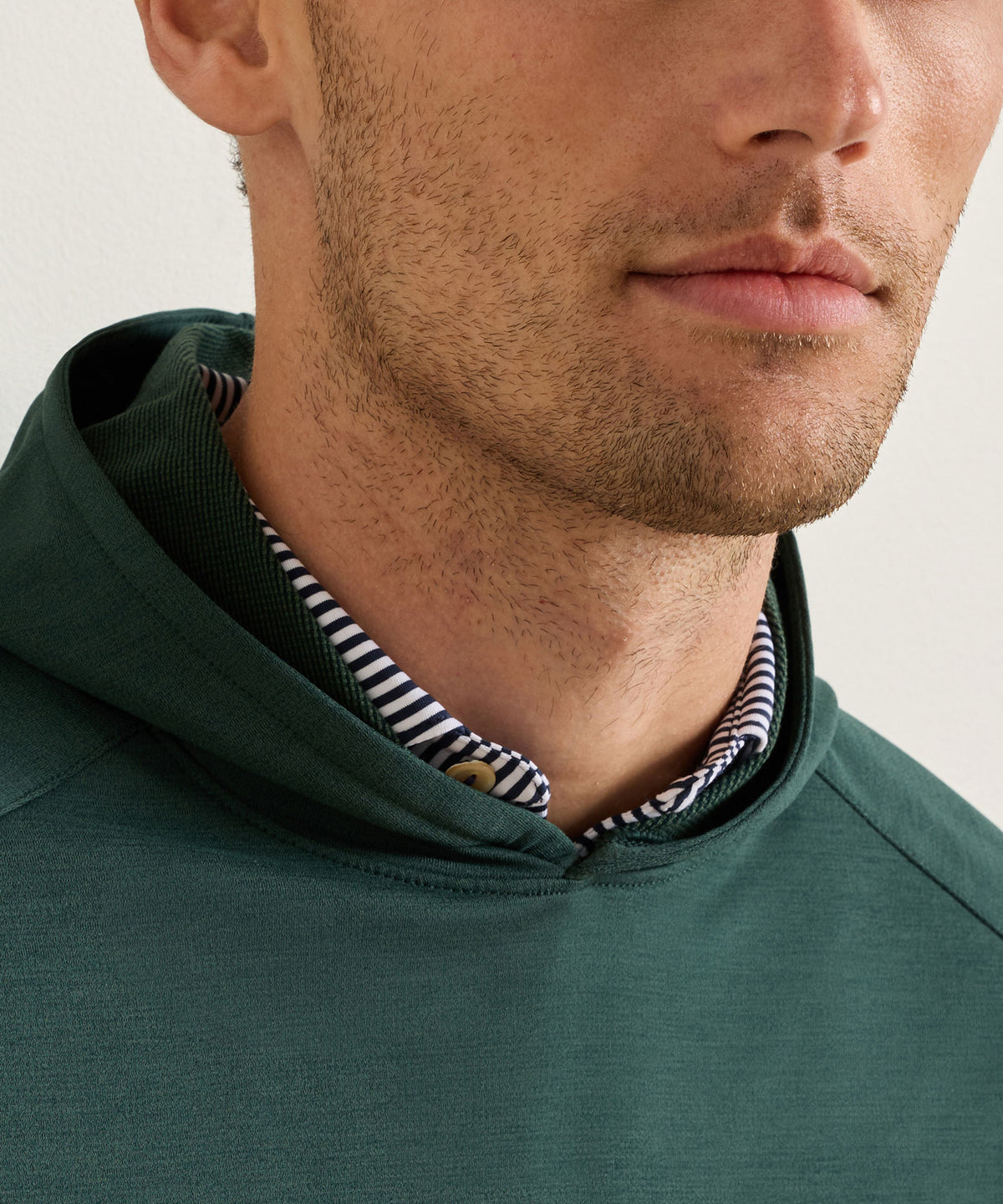 Peter Millar Long Sleeve Pine Performance Hoodie Pullover, Men's Big & Tall