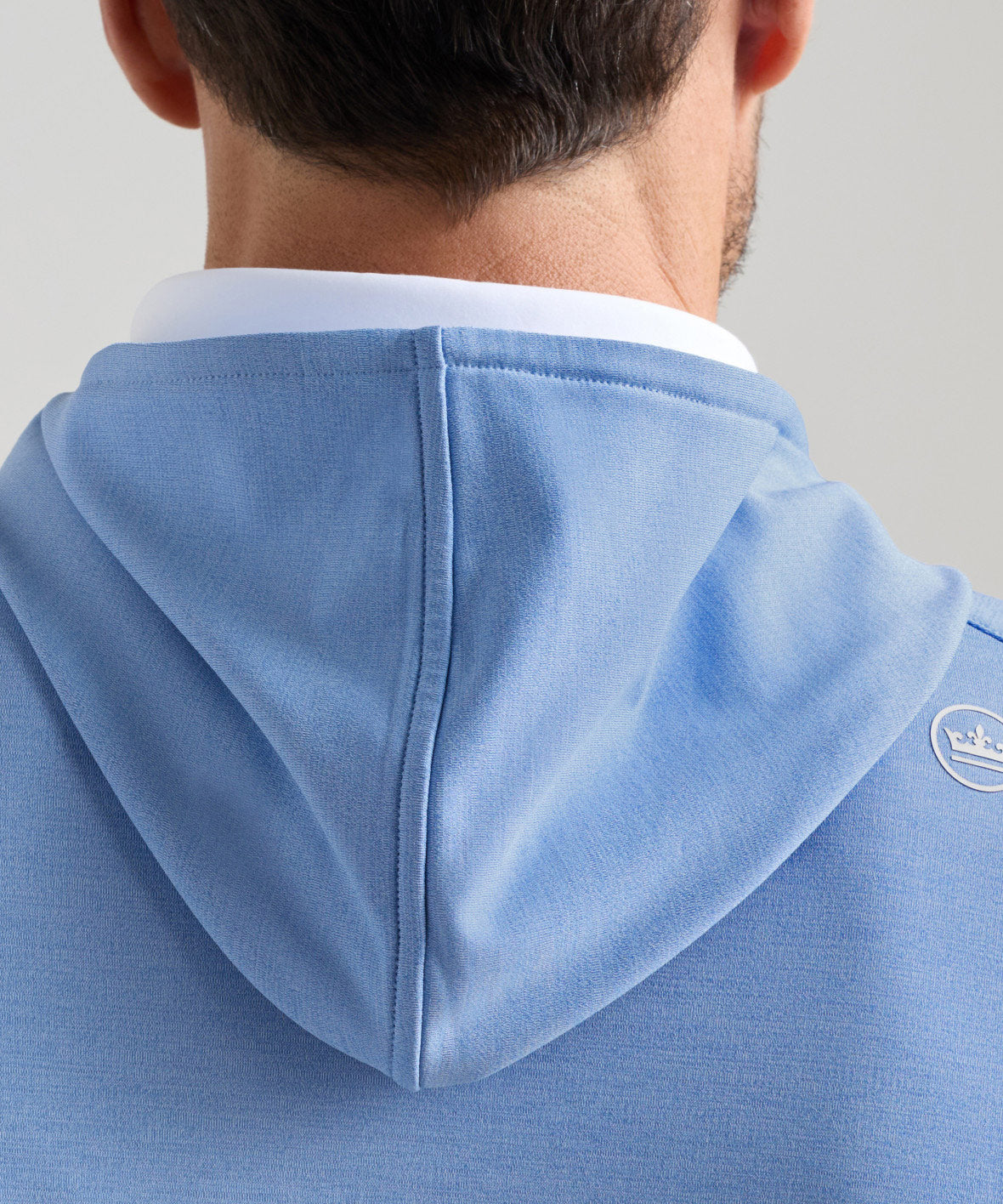 Peter Millar Long Sleeve Pine Performance Hoodie Pullover, Men's Big & Tall