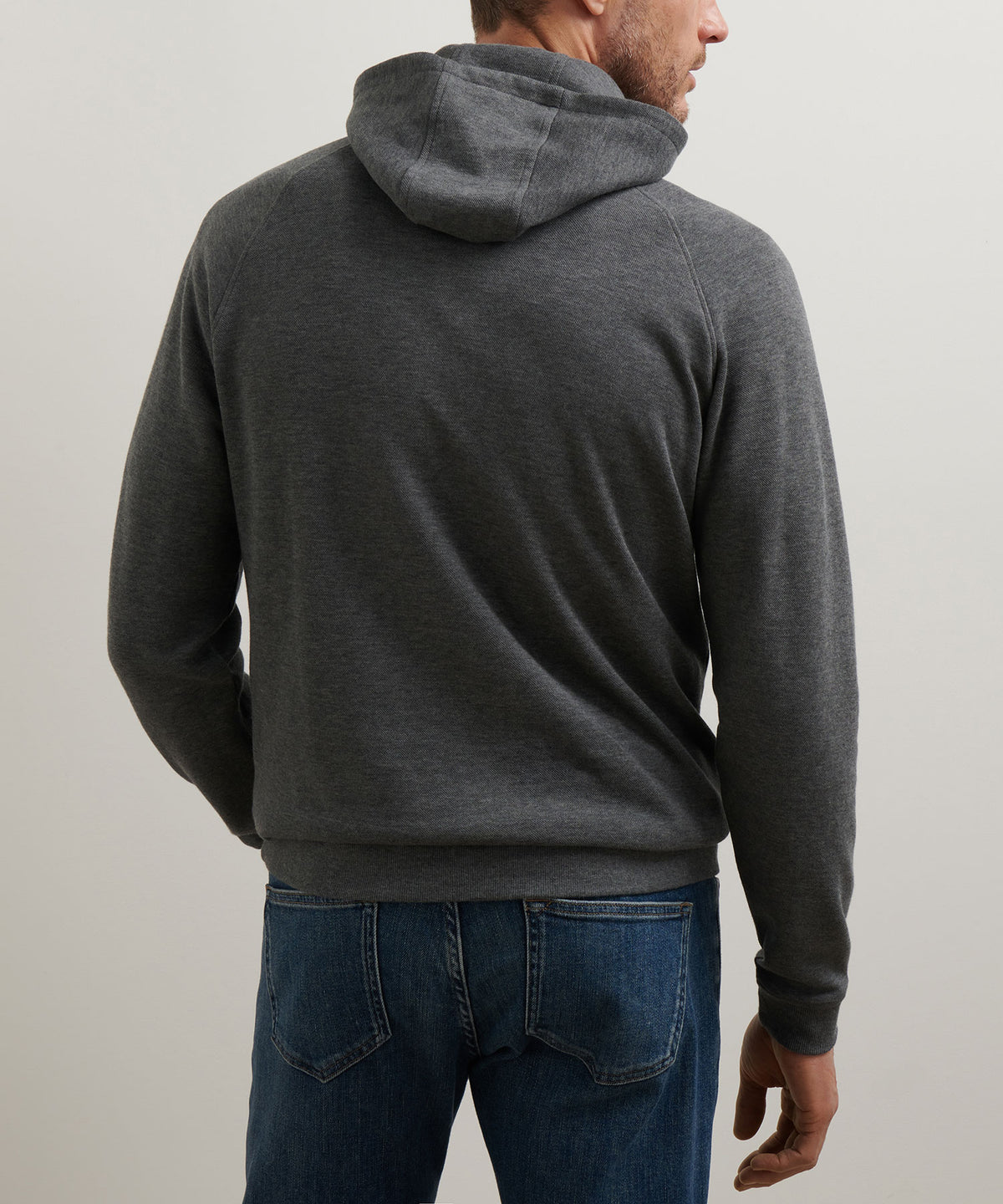 Peter Millar Long Sleeve Crown Comfort Hoodie Pullover, Men's Big & Tall