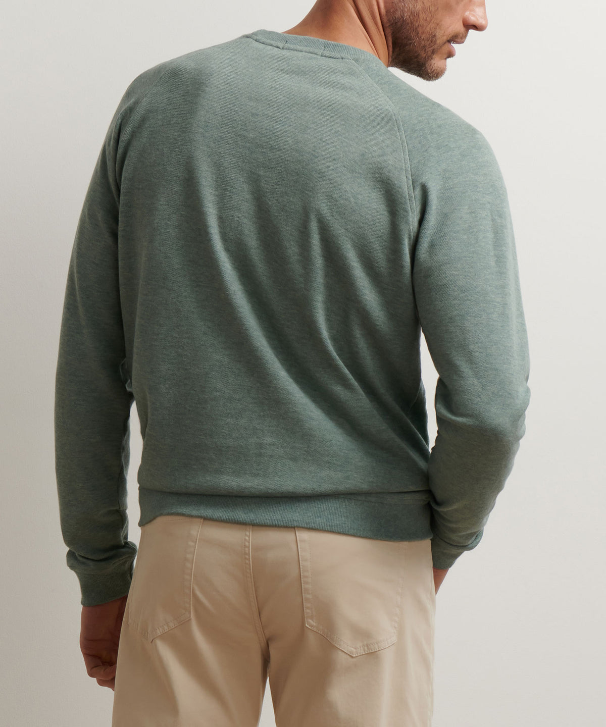 Peter Millar Long Sleeve Crown Comfort Crew Pullover, Men's Big & Tall