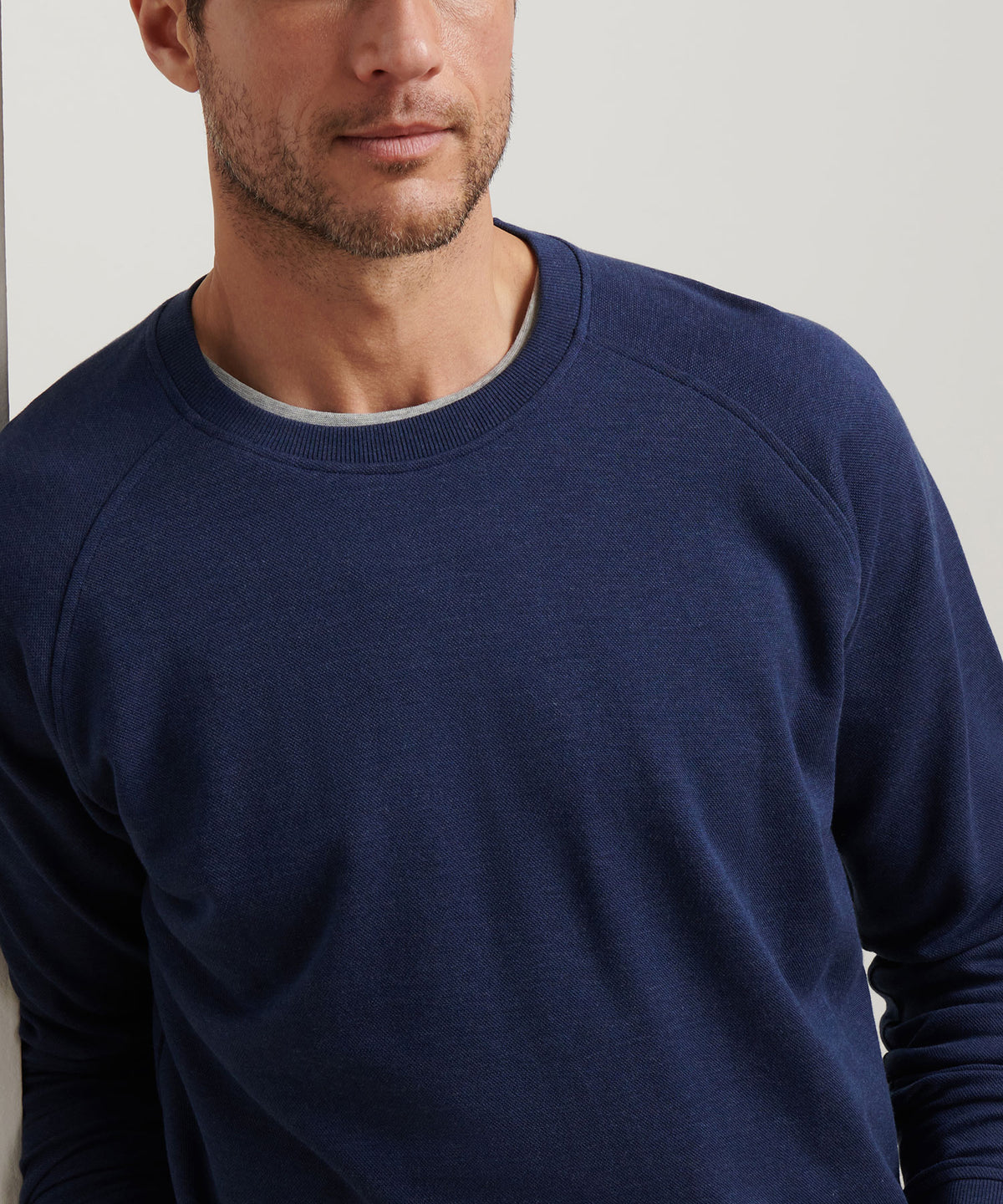 Peter Millar Long Sleeve Crown Comfort Crew Pullover, Men's Big & Tall