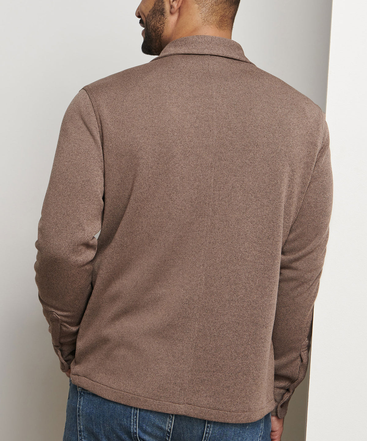 Peter Millar Sweater Fleece Shirt Jacket, Men's Big & Tall