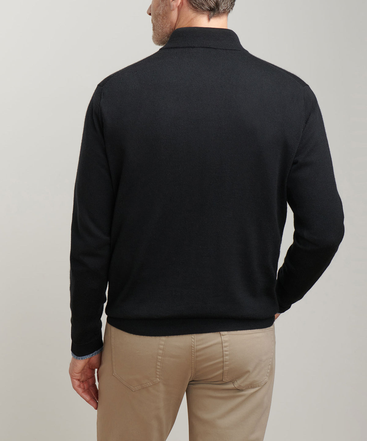Peter Millar Long Sleeve Autumn Crest Suede Trim Quarter Zip Pullover, Men's Big & Tall