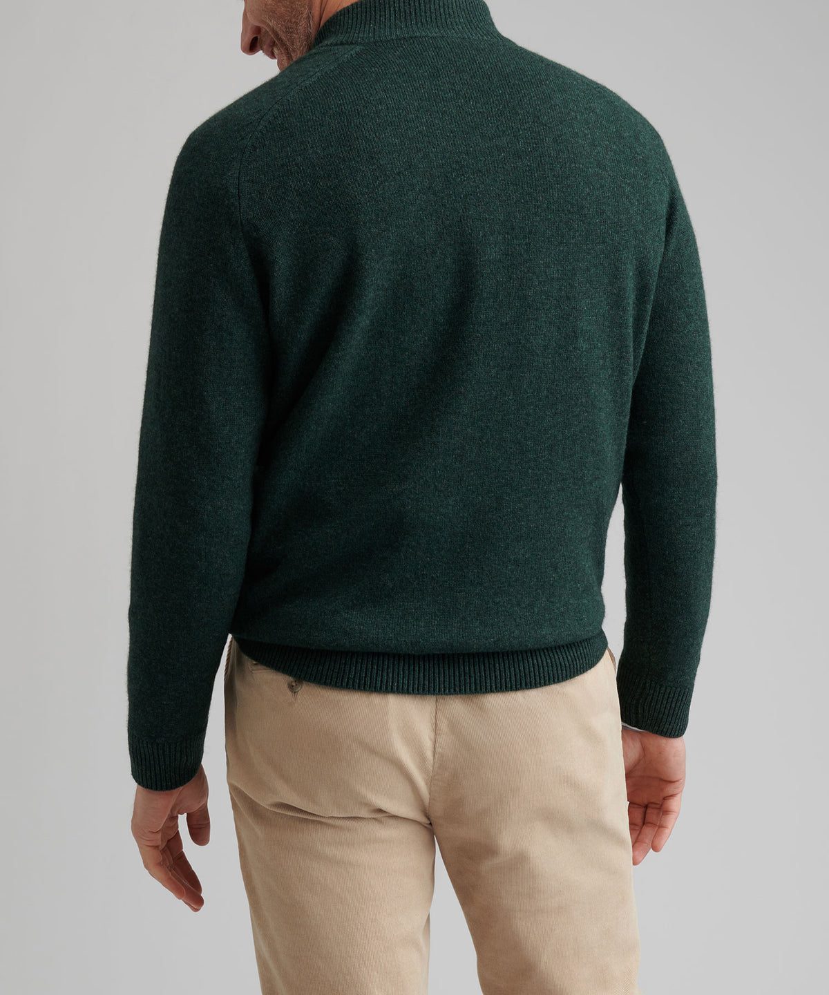 Peter Millar Long Sleeve Crescent Quarter Zip Sweater, Men's Big & Tall