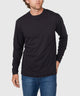 Westport Lifestyle Long Sleeve Ocean Washed Crew Neck T-Shirt