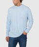 Westport Lifestyle Long Sleeve Ocean Washed Crew Neck T-Shirt
