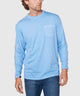 Westport Lifestyle Long Sleeve Ocean Washed Crew Neck T-Shirt