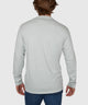 Westport Lifestyle Long Sleeve Ocean Washed Crew Neck T-Shirt