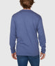 Westport Lifestyle Long Sleeve Ocean Washed Crew Neck T-Shirt