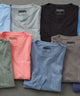 Westport Lifestyle Long Sleeve Ocean Washed Crew Neck Pocket T-Shirt