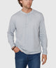 Westport Lifestyle Long Sleeve Ocean Washed Henley