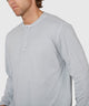 Westport Lifestyle Long Sleeve Ocean Washed Henley