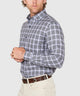 Westport Lifestyle Long Sleeve Button Down Collar Plaid Sport Shirt