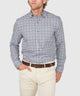 Westport Lifestyle Long Sleeve Button Down Collar Plaid Sport Shirt