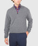 Westport Black Long Sleeve Heritage Cashmere Quarter Zip Pullover
