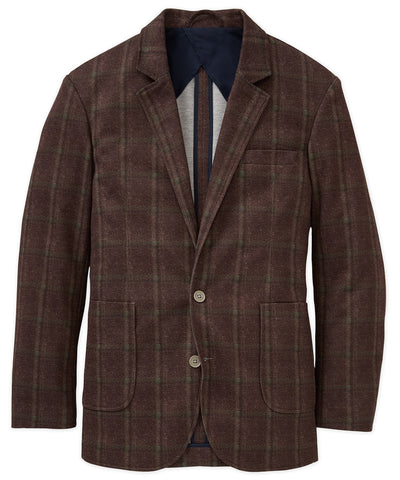 Westport Black Sonoma Knit Sport Coat, Men's Big & Tall