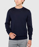 Westport Black Long Sleeve Westbrook Tipped Crew Pullover