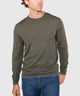Westport Black Long Sleeve Westbrook Tipped Crew Pullover