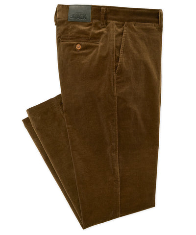 Westport Black Westfield Flat Front Corduroy Pant, Men's Big & Tall
