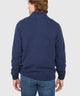 Westport Black Benson Donegal Button Mock Sweater