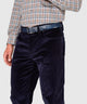 Westport Black Briarwood Stretch 5-Pocket Corduroy Pant