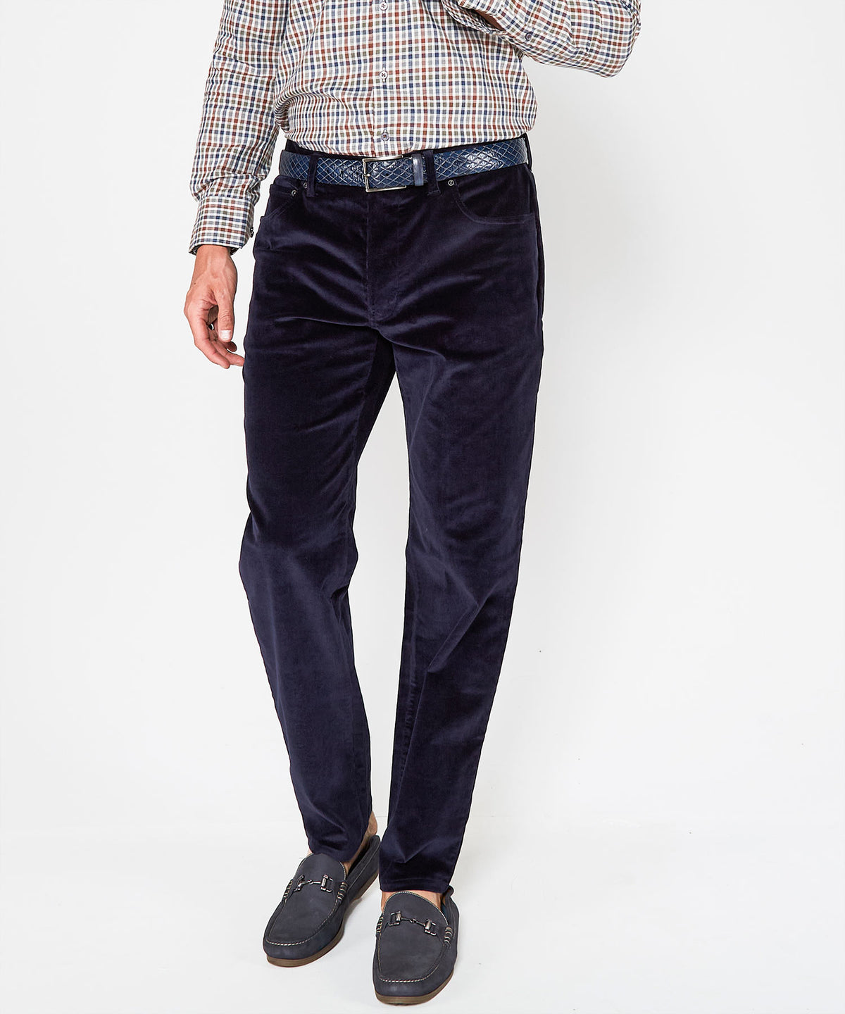 Westport Black Briarwood Stretch 5-Pocket Corduroy Pant, Men's Big & Tall
