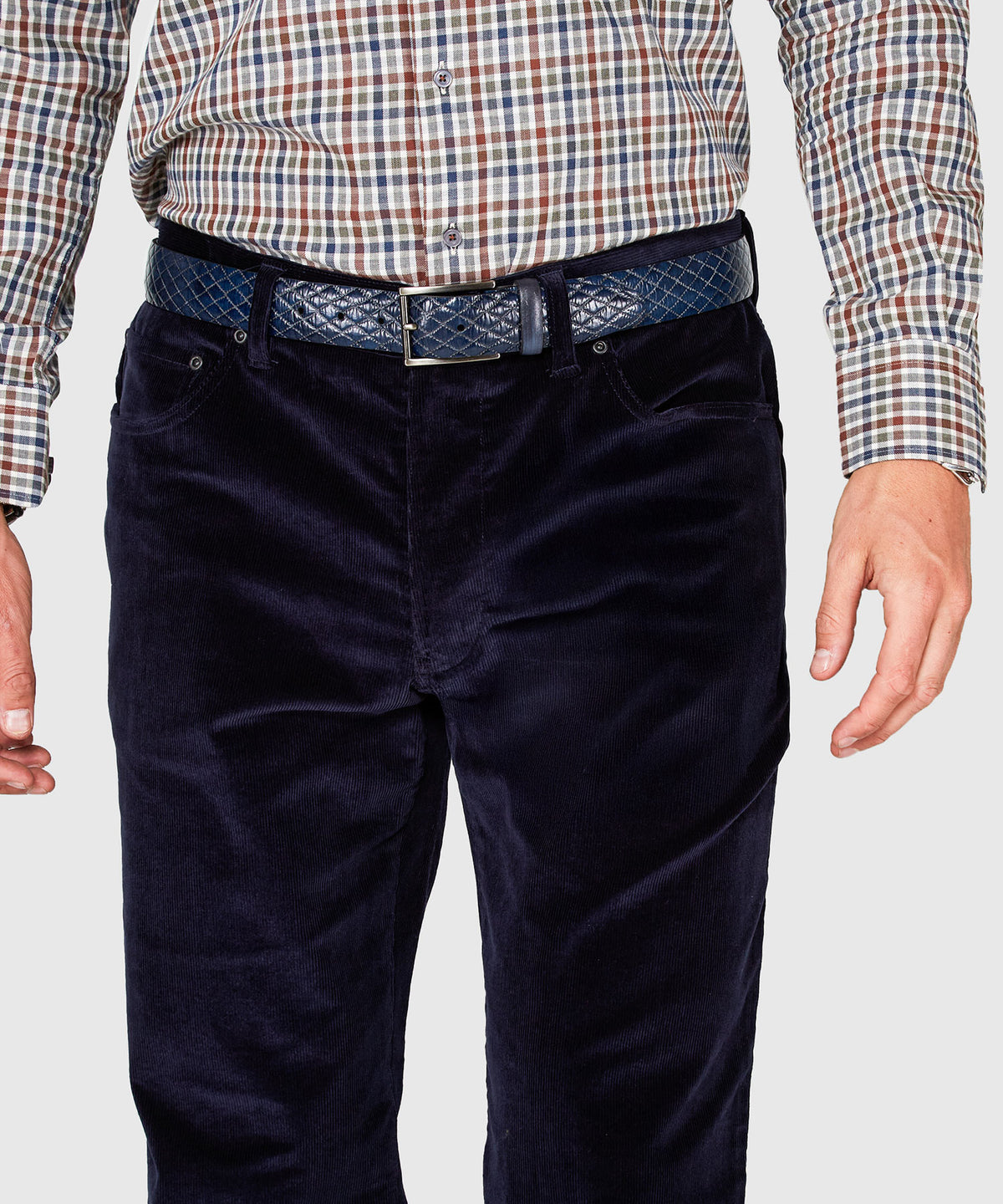 Westport Black Briarwood Stretch 5-Pocket Corduroy Pant, Men's Big & Tall