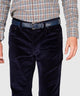 Westport Black Briarwood Stretch 5-Pocket Corduroy Pant