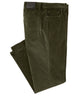 Westport Black Briarwood Stretch 5-Pocket Corduroy Pant