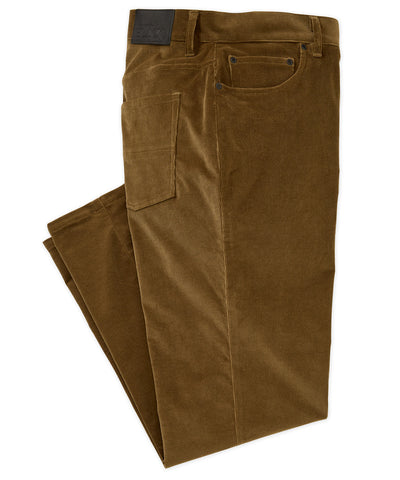 Westport Black Briarwood Stretch 5-Pocket Corduroy Pant, Men's Big & Tall
