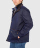 Westport Black Hudson Waxed Cotton Car Coat