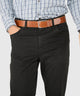 Westport Black Ocean Washed Stretch 5-Pocket Pant