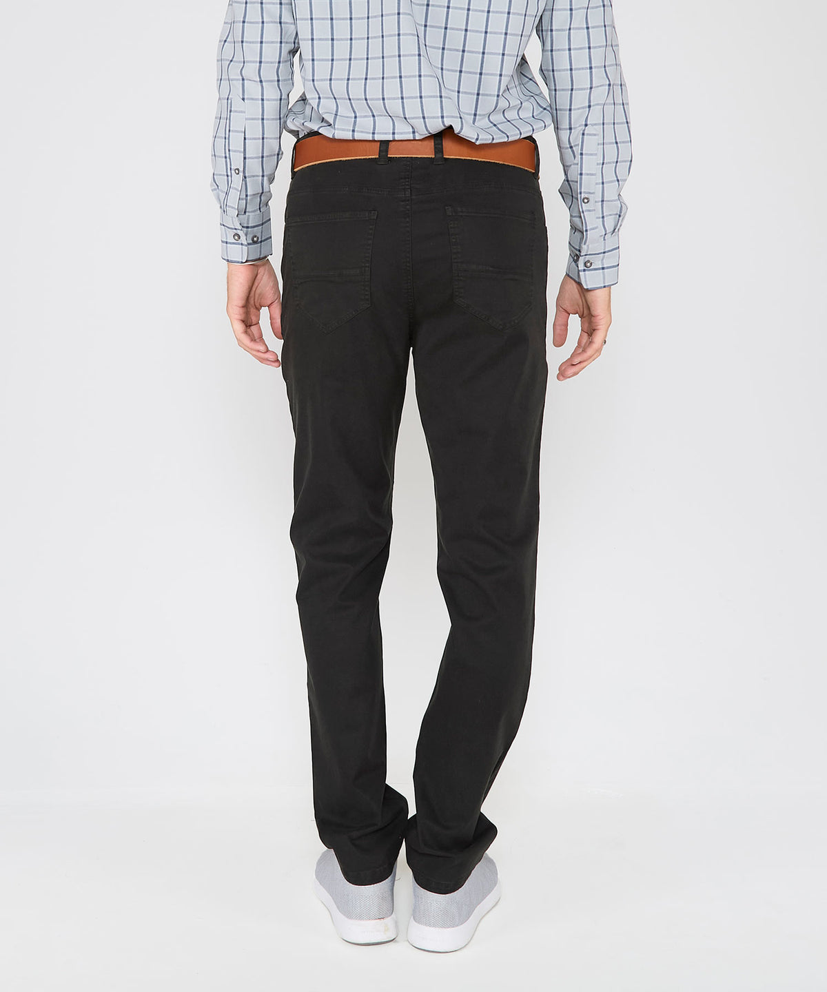 Westport Black Ocean Washed Stretch 5-Pocket Pant, Men's Big & Tall