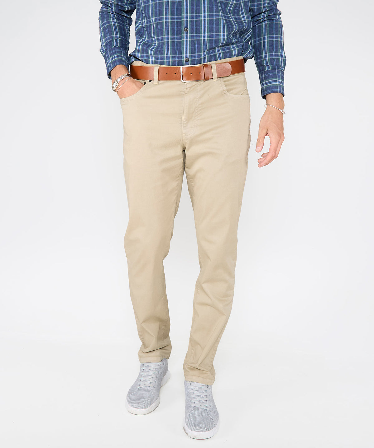 Westport Black Ocean Washed Stretch 5-Pocket Pant, Men's Big & Tall