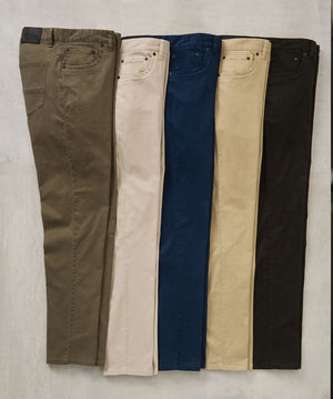 Westport Black Ocean Washed Stretch 5-Pocket Pant