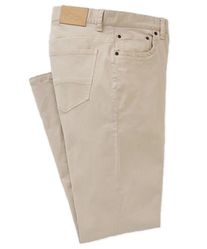 Westport Black Ocean Washed Stretch 5-Pocket Pant