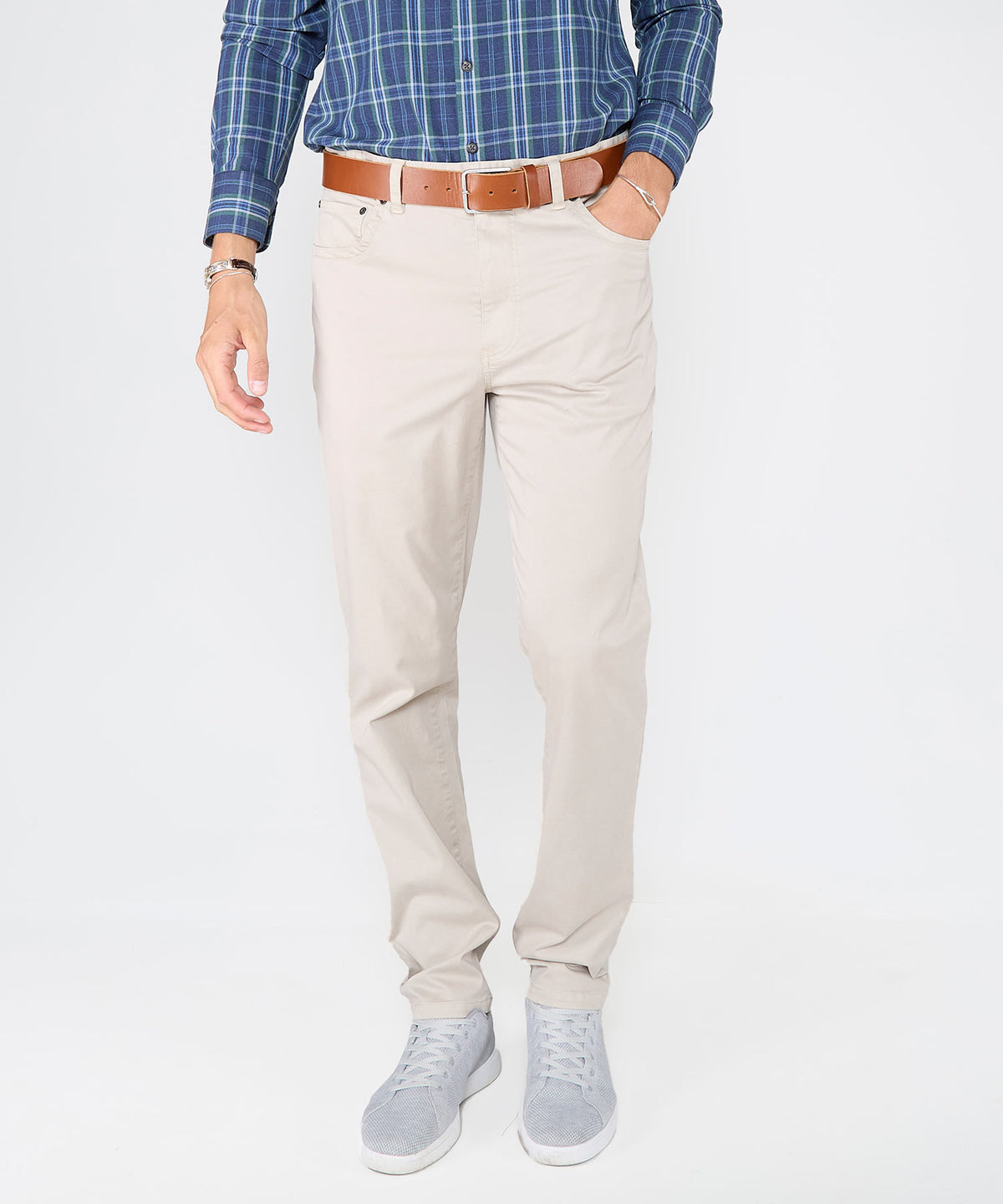 Westport Black Ocean Washed Stretch 5-Pocket Pant, Men's Big & Tall