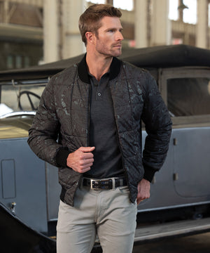 Westport Black Switch Reversible Wool Blouson Jacket