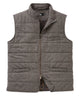Westport Black Wool Blend Herringbone Commuter Vest