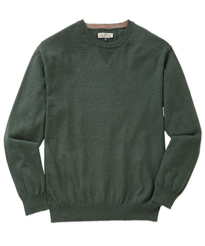 Westport Lifestyle Iconic Keyhole Cotton Cashmere Sweater, Men's Big & Tall