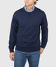 Westport Lifestyle Iconic Keyhole Cotton Cashmere Crew Neck Sweater