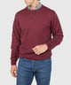 Westport Lifestyle Iconic Keyhole Cotton Cashmere Crew Neck Sweater