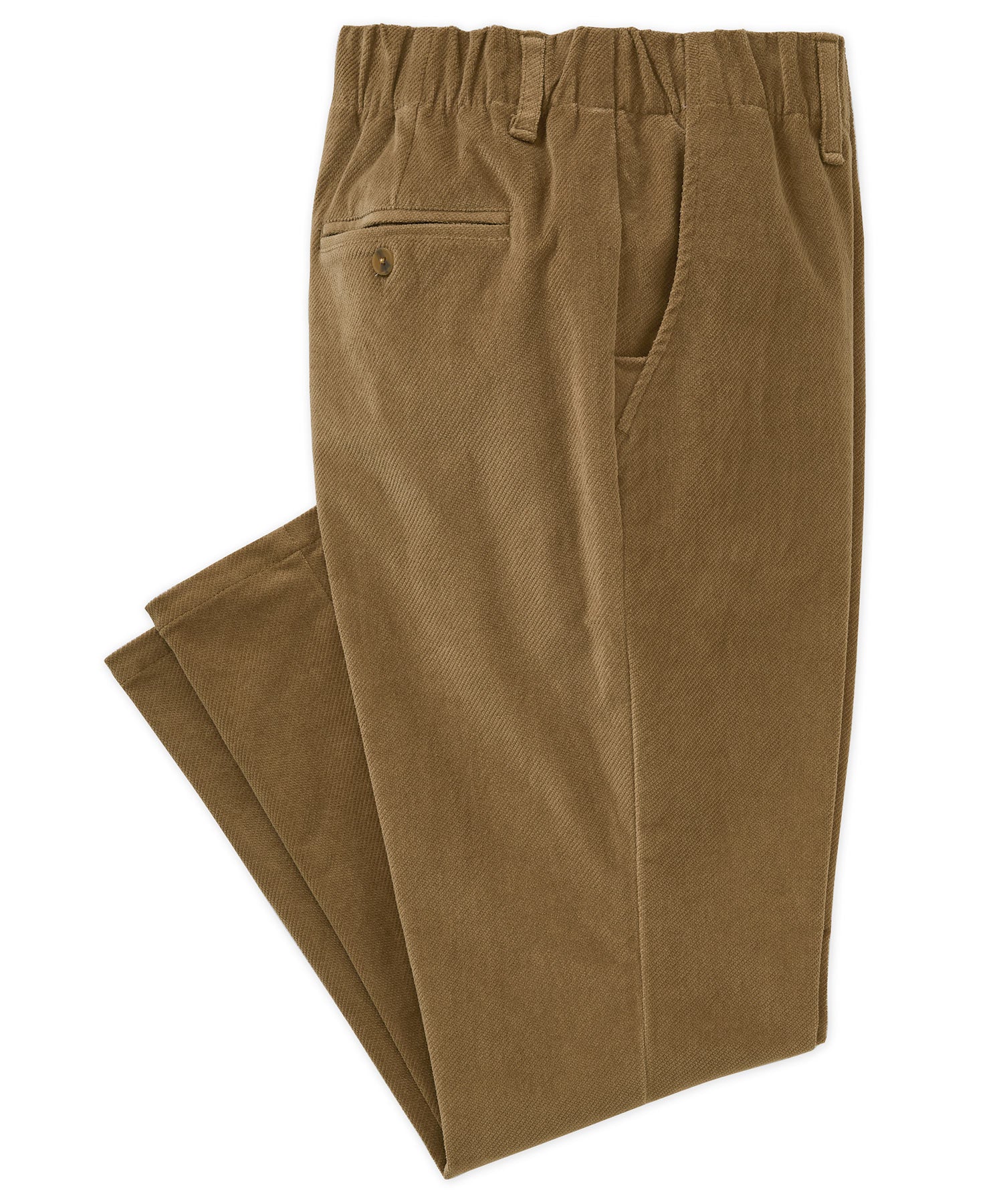Westport Lifestyle Moleskin Elastic Waist Pant, Men's Big & Tall